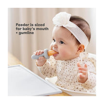 ezpz Baby Led Gumline Feeder Straight Pack - Pewter Image 2