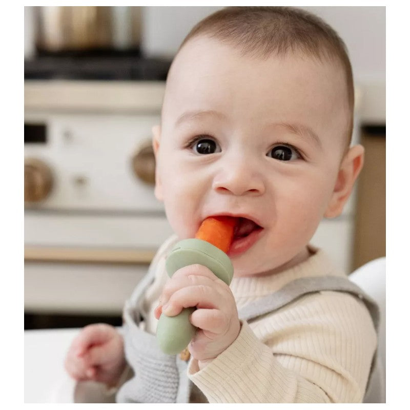 ezpz Baby Led Gumline Feeder Straight Pack - Sage Image 4