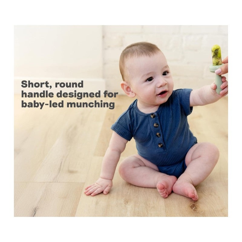 ezpz Baby Led Gumline Feeder Straight Pack - Sage Image 6