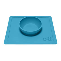 Ezpz - Happy Bowl, Blue Image 1