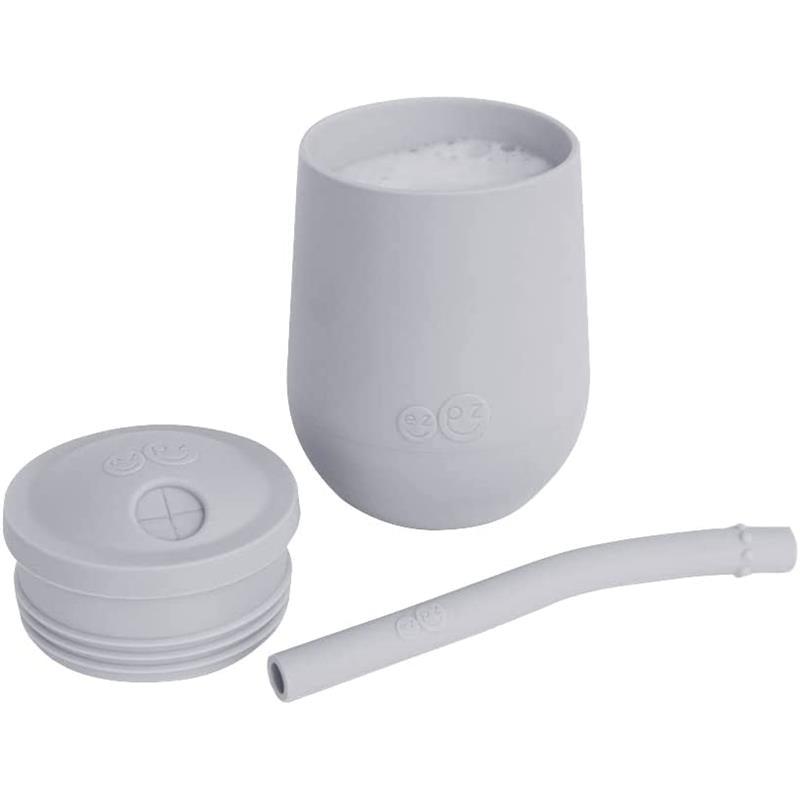 Ezpz - Mini Cup & Straw Training System, Pewter Image 3