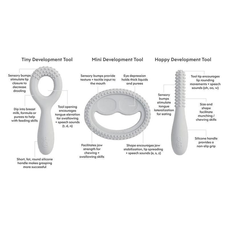 Ezpz - Oral Development Tools, Pewter Image 4