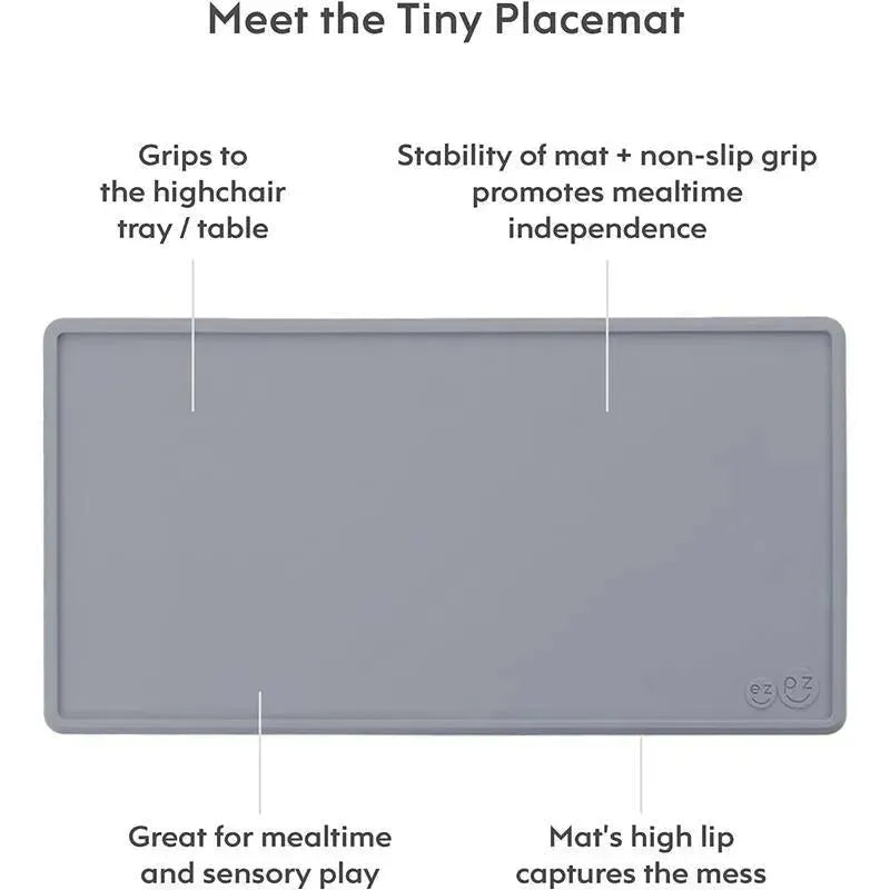 Ezpz - Tiny Placemat, Grey Image 7