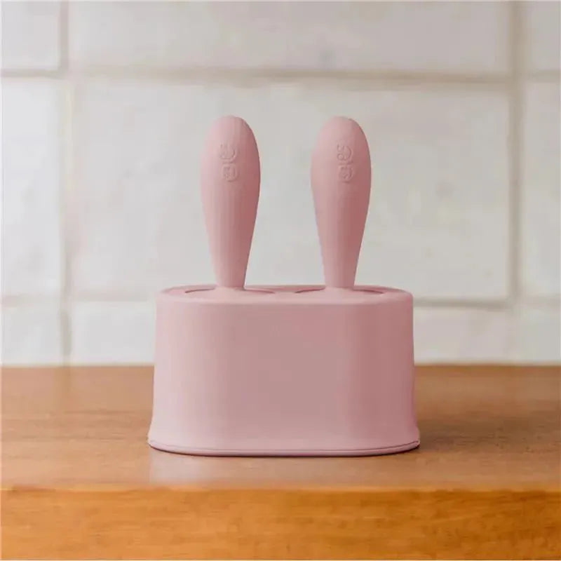 Ezpz - Tiny Popsicle Mold Set with Wands, Pink Blush Image 7