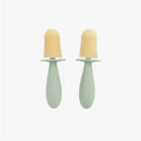 Ezpz - Tiny Popsicle Mold Set with Wands, Sage Green Image 2