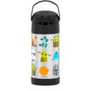 Thermos - Stainless Steel Insulated 12 Oz Straw Bottle, Mandalorian