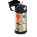 Thermos - Stainless Steel Insulated 12 Oz Straw Bottle, Mandalorian