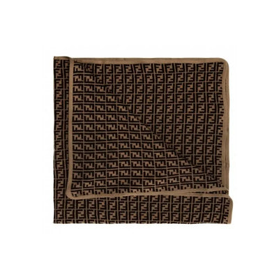 Fendi Baby - BROWN Patterned blanket Image 1