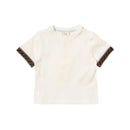 Fendi Baby - Short Sleeve T-Shirt With Ff Tape  Image 1