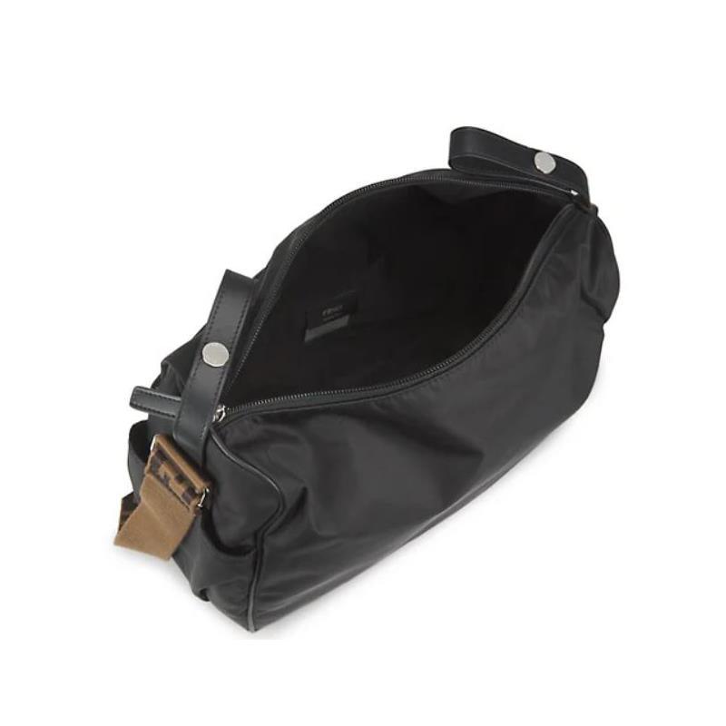 Fendi Baby - Black Diaper Bag & Changing Mat Image 2