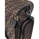 Fendi Baby - Baby FF Logo Changing Bag in Brown Image 2