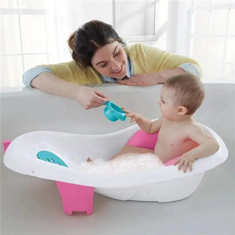 Fisher Price Baby Bath Tub In Sling 'N Seat Tub, Girl
