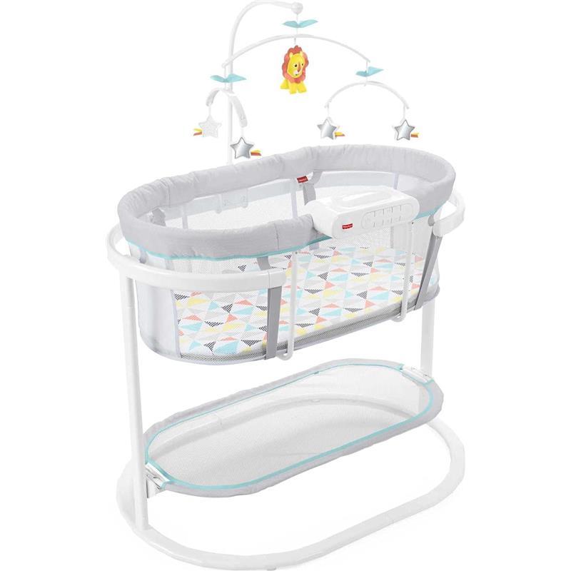 Fisher Price - Baby Bedside Sleeper Soothing Motions Bassinet, Windmill Image 1