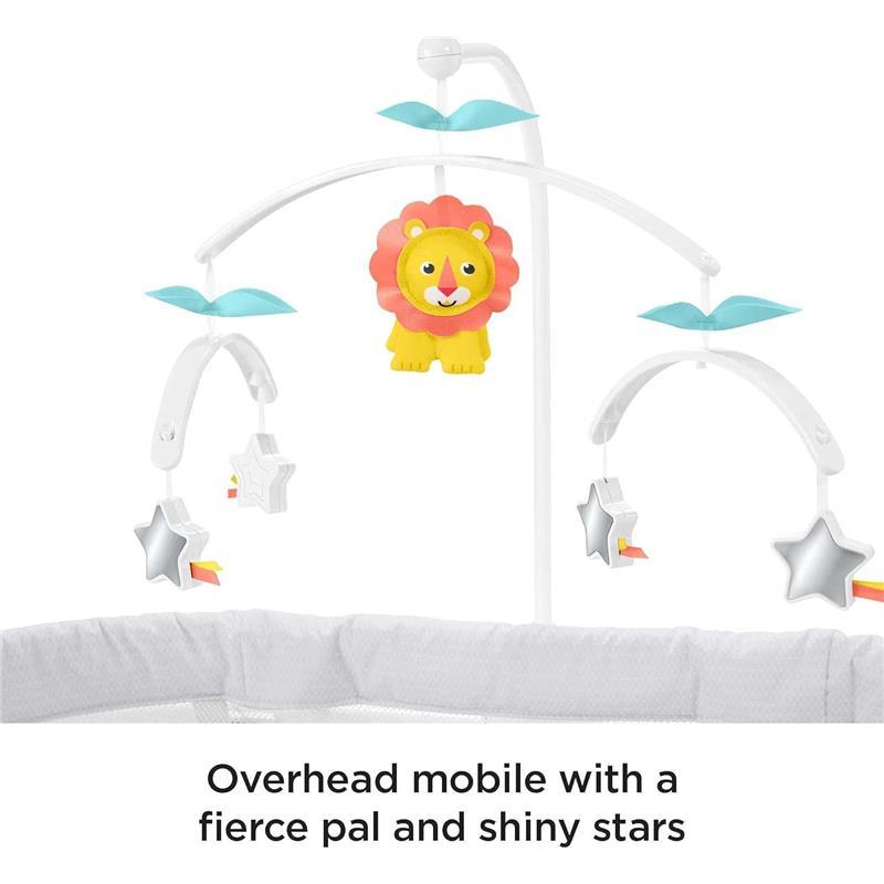 Fisher Price - Baby Bedside Sleeper Soothing Motions Bassinet, Windmill Image 5