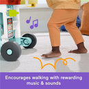 Fisher Price - Baby Learning Toy Laugh & Learn 4-in-1 Snack Cart Walker with 14 Pieces for Toddler  Image 4