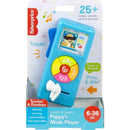 Fisher-Price - Baby Learning Toy Laugh & Learn Puppy’s Music Player with Lights, 6+ Months, Blue Image 2
