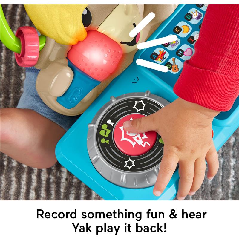 Fisher Price - Baby Learning Toy Link Squad A to Z Yak with Interactive Music & Lights Image 3