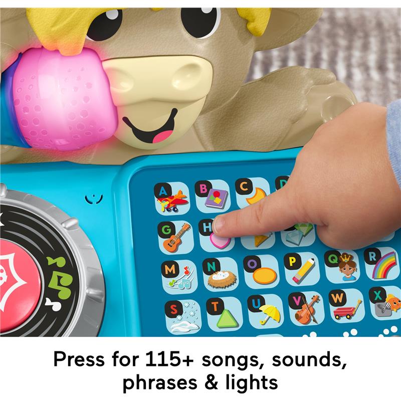 Fisher Price - Baby Learning Toy Link Squad A to Z Yak with Interactive Music & Lights Image 4