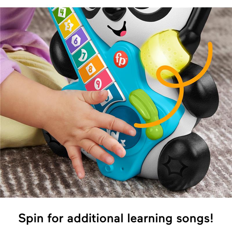 Fisher Price - Baby Learning Toy Link Squad Jam & Count Panda with Music & Lights Image 4