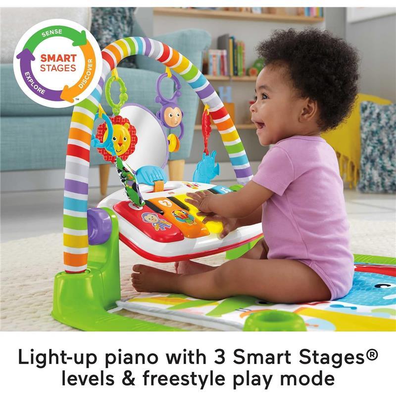 Fisher Price - Baby Playmat Deluxe Kick & Play Piano Gym Image 4