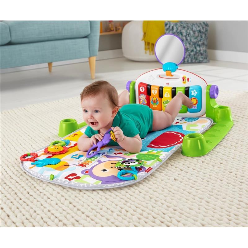 Fisher Price - Baby Playmat Deluxe Kick & Play Piano Gym Image 7