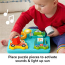 Fisher Price - Baby Sorting Toy Shapes & Sounds Vehicle Puzzle with Music & Lights Image 3