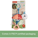 Fisher Price - Baby Stroller Toy Planet Friends Sea Me Bounce Turtle Plush with Teether Image 6