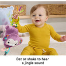 Fisher Price - Baby Stroller Toy Sing & Go Purple Monkey Musical Sensory Plush  Image 3