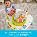 Fisher-Price Baby to Toddler Toy 2-in-1 Purple Monkey Activity Center Image 2
