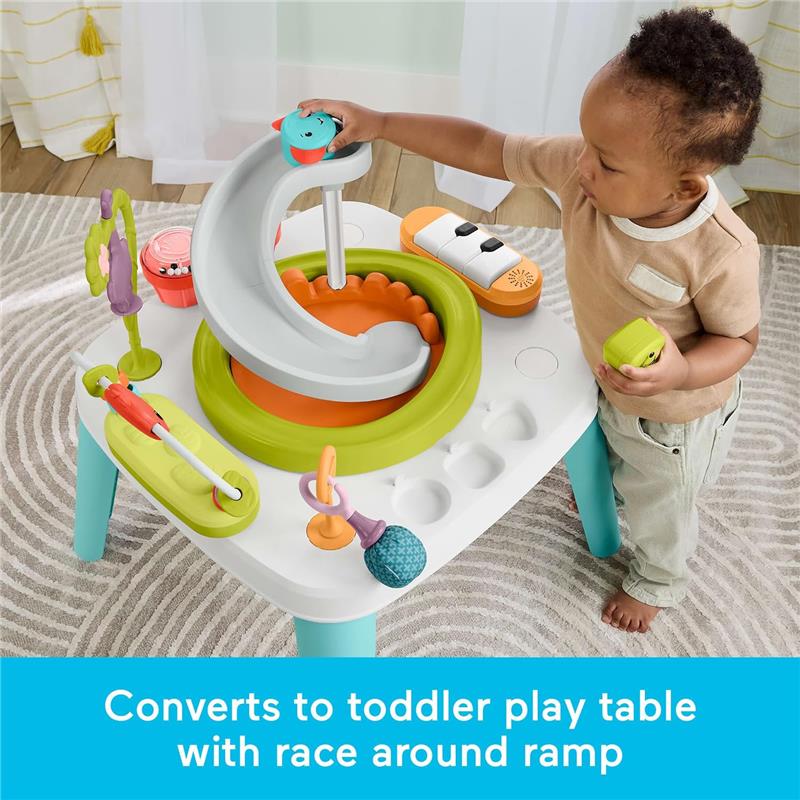 Fisher-Price Baby to Toddler Toy 2-in-1 Purple Monkey Activity Center Image 4
