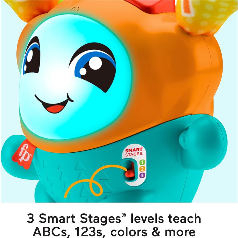 Fisher Price - Baby & Toddler Learning Toy DJ Bouncin’ Beats with Music Lights Image 4