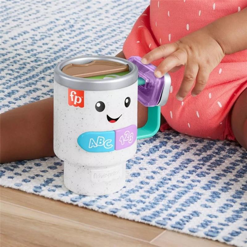 Fisher Price - Baby & Toddler Toy Laugh & Learn Coffee Mug Musical Activity with Lights  Image 5