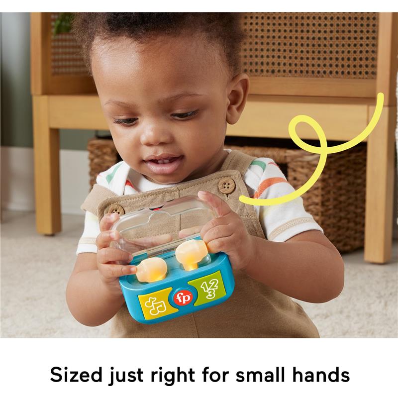 Fisher Price - Baby & Toddler Toy Laugh & Learn Play Along Ear Buds with Music Lights Image 4