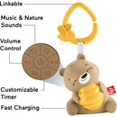 Fisher Price - Baby Toy Beary Soothing Portable Sound Machine with Music Image 4
