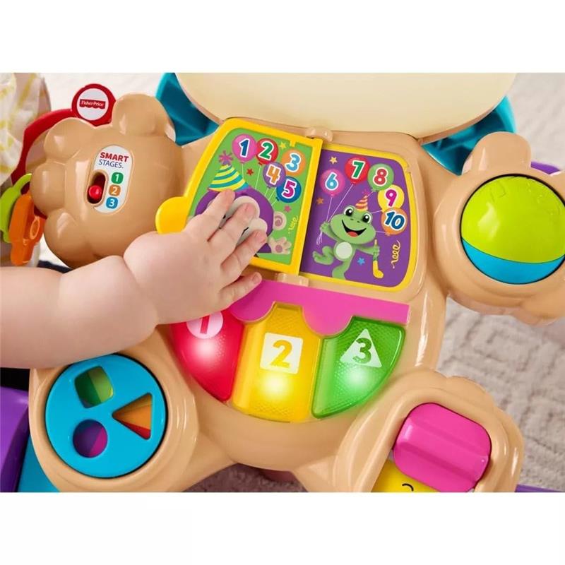 Fisher Price - Baby Toy Laugh & Learn Smart Stages Sis Walker with Educational Music Lights Image 4