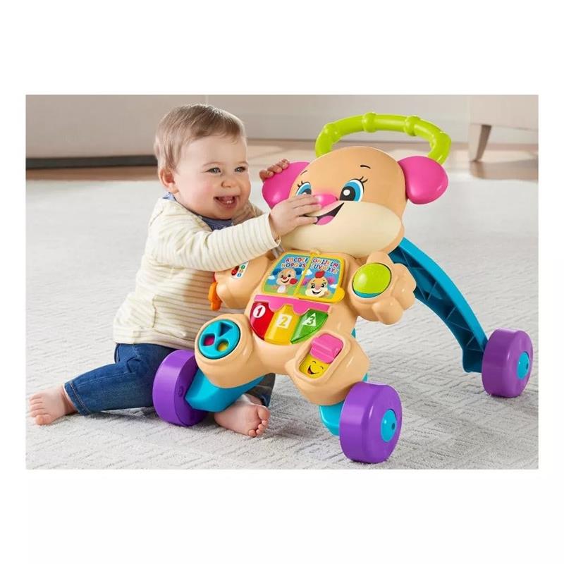 Fisher Price - Baby Toy Laugh & Learn Smart Stages Sis Walker with Educational Music Lights Image 9