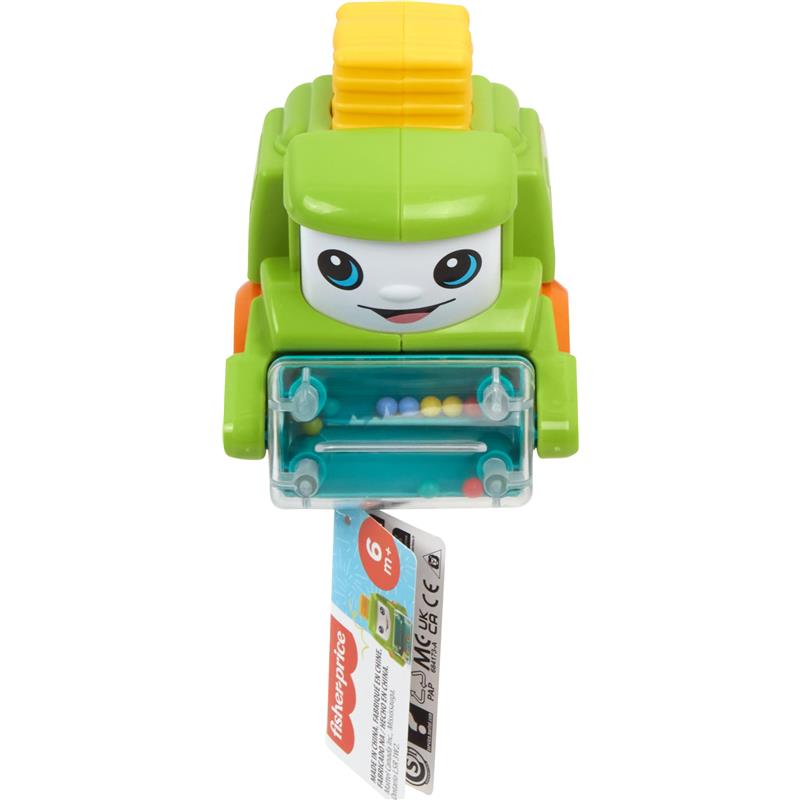 Fisher Price - Baby Toy Rollin’ Tractor Push-Along Vehicle with Fine Motor Activities Image 6