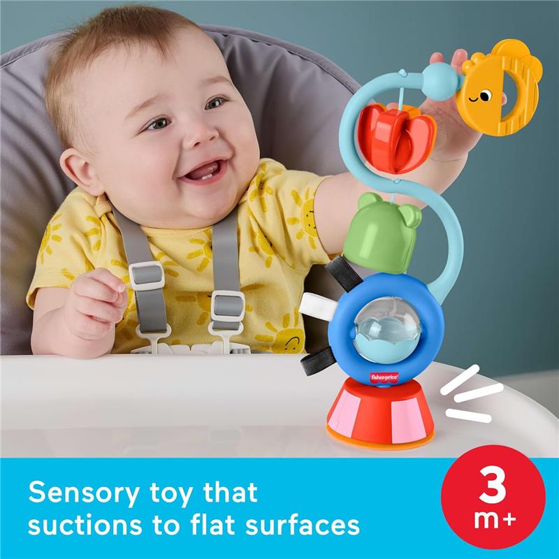 Fisher-Price Baby Toy Sensory Sounds High Chair Busy Activity Image 5