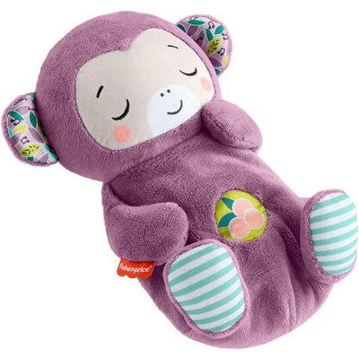 Fisher-Price Baby Toy Soothe ‘n Snuggle Purple Monkey Plush Portable Sound Machine Image 1