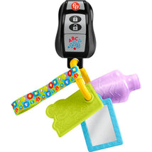 Fisher Price - Baby Travel Toy Laugh & Learn Play & Go Activity Keys with Learning Music Image 1