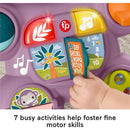 Fisher-Price Baby Walker Learn with Me Purple Monkey Learning Toy with Music Lights Image 2