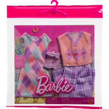 Fisher Price - Barbie Fashion Argyle Outfit - 2pk Image 2