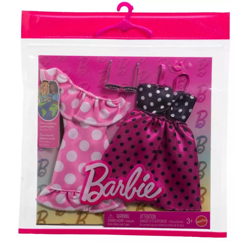 Fisher Price - Barbie Fashion Polka Dot Outfit - 2pk Image 2