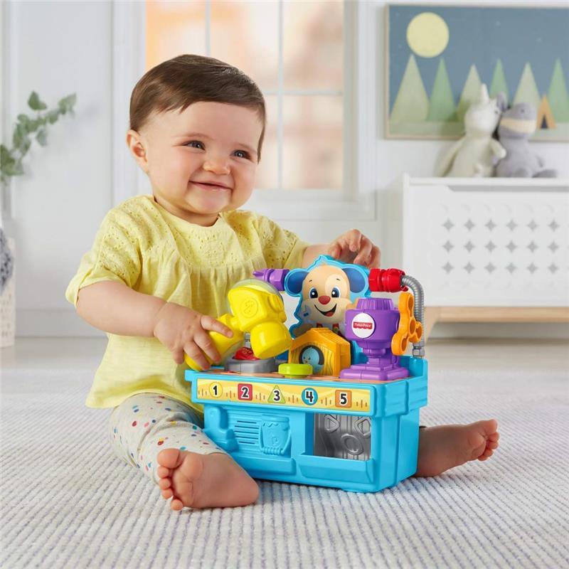 Fisher-Price Busy Learning Tool Bench, Multicolor Image 6