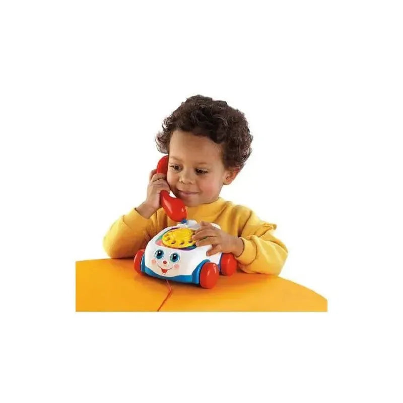 thumbnail image 2 of Fisher-Price Baby Toy Chime & Ride Fire Truck Push-Along Vehicle With Fine Motor Activities For Infants Ages 6 Months 2 of 14