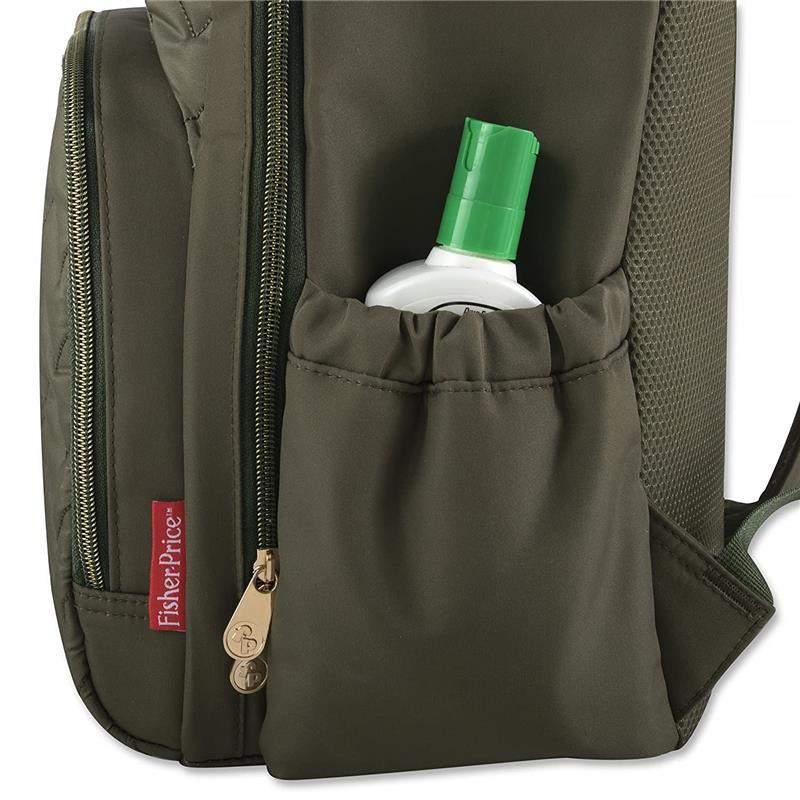 Fisher Price - Diaper Bag Backpack Morgan Backpack, Olive Image 4
