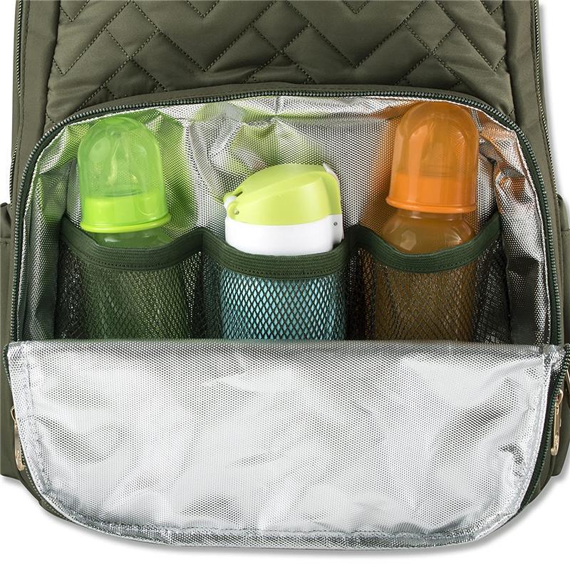 Fisher Price - Diaper Bag Backpack Morgan Backpack, Olive Image 5