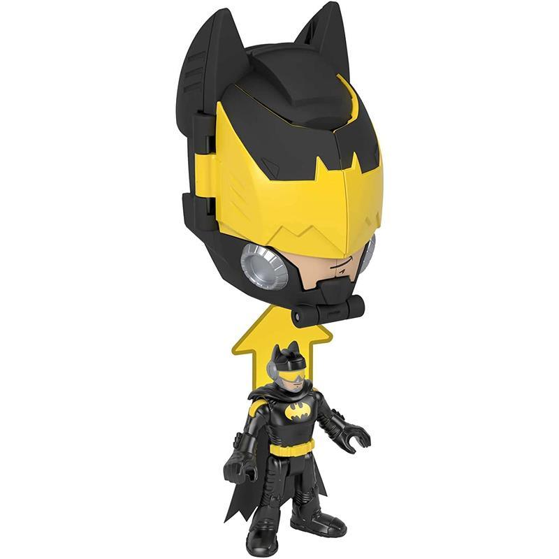 Fisher Price - Imaginext DC Super Friends Batman Toy Head Shifters Figure & Batwing Vehicle Set Image 3