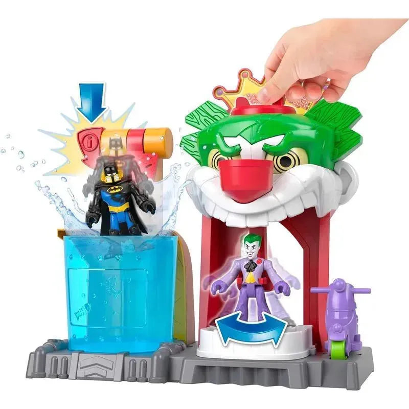 Fisher Price Imaginext DC Super Friends Batman Toy The Joker Funhous