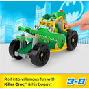 Fisher Price - Imaginext DC Super Friends Killer Croc Figure & Buggy Toy Car Image 2